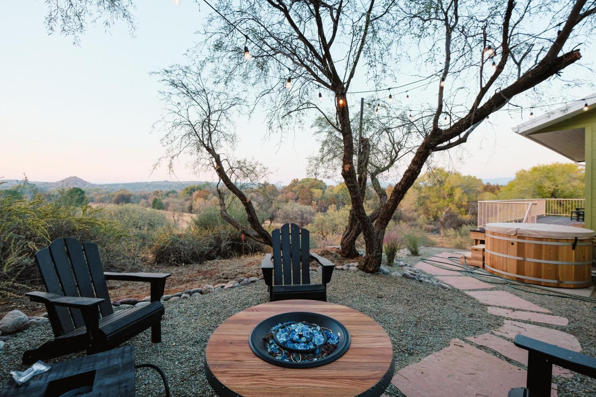Private Creek Escape 20 Cooler By The Water Cornville Exterior foto